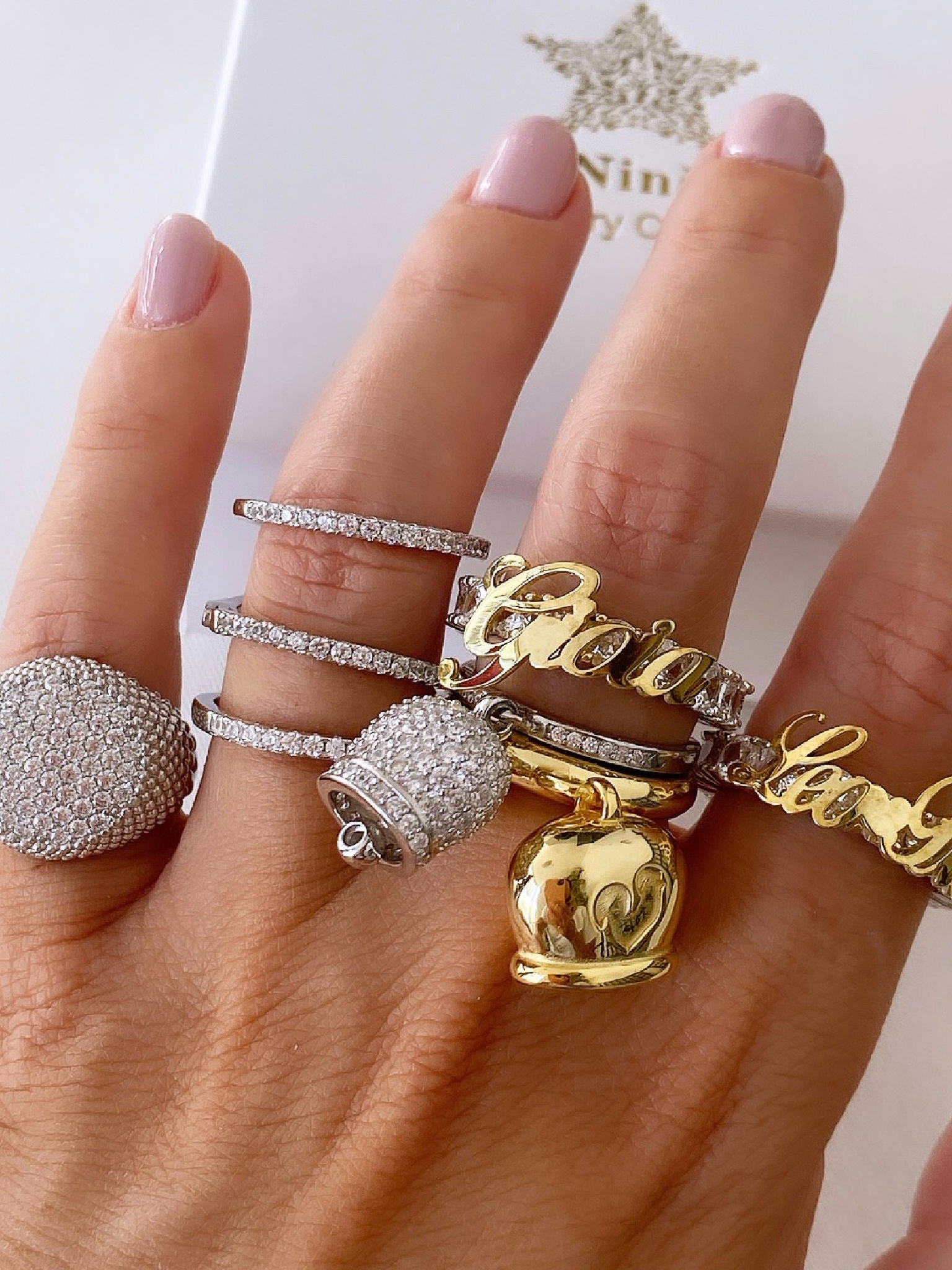 Anello maxi campanella Roberta - immagine 4