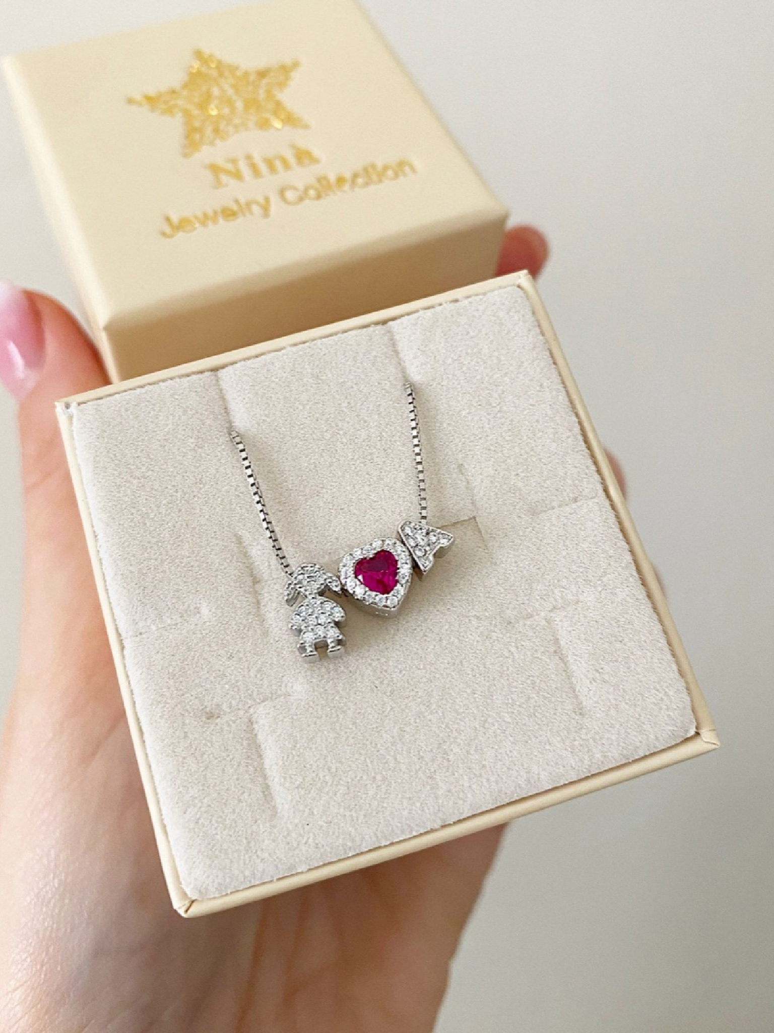 Collana personalizzabile con 3 micro elementi a scelta - immagine 4