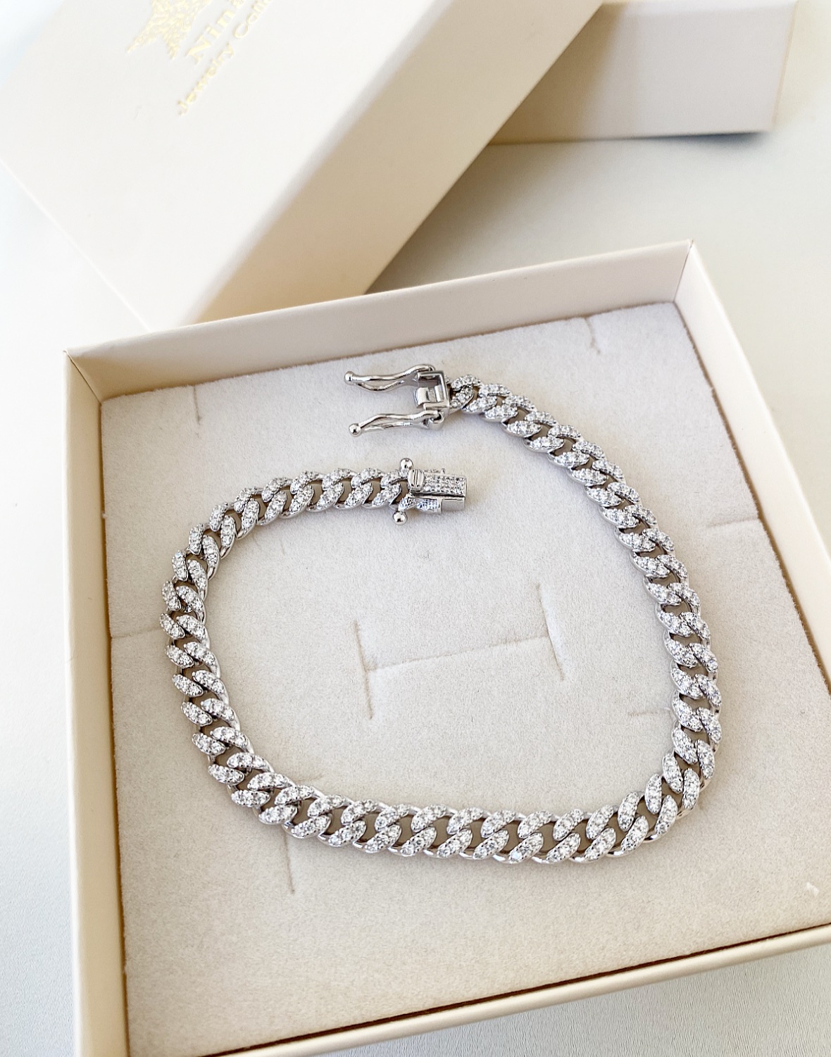 Bracciale grumetta pavè small
