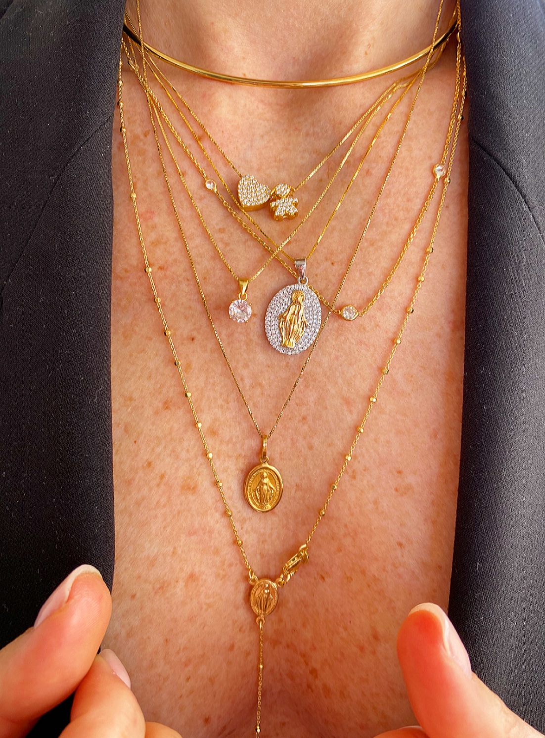 Collana personalizzabile Rossana