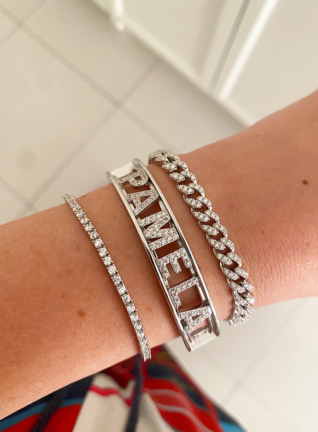Bracciale manetta personalizzabile Lorenza - immagine 5