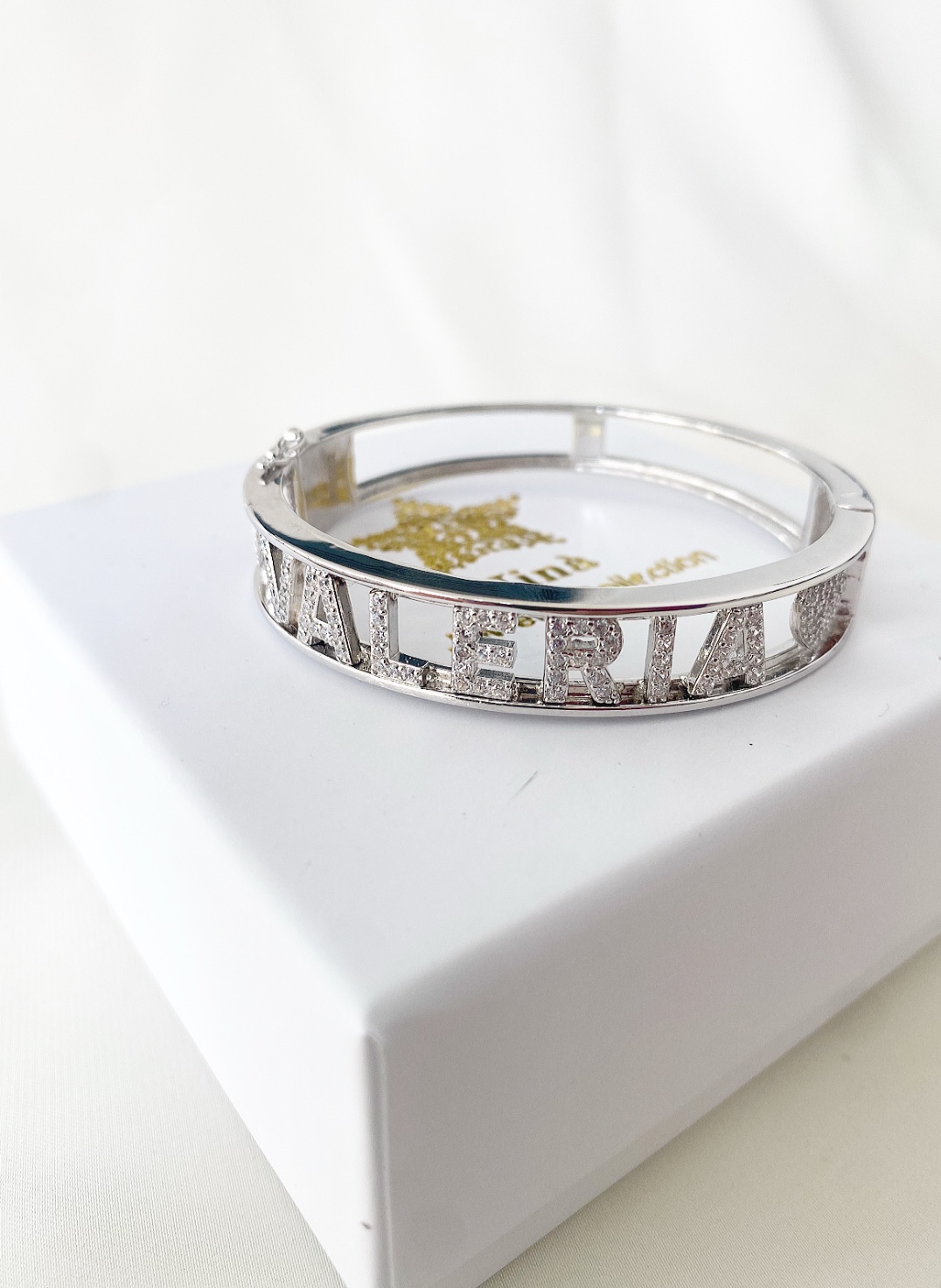 Bracciale manetta personalizzabile Lorenza - immagine 2