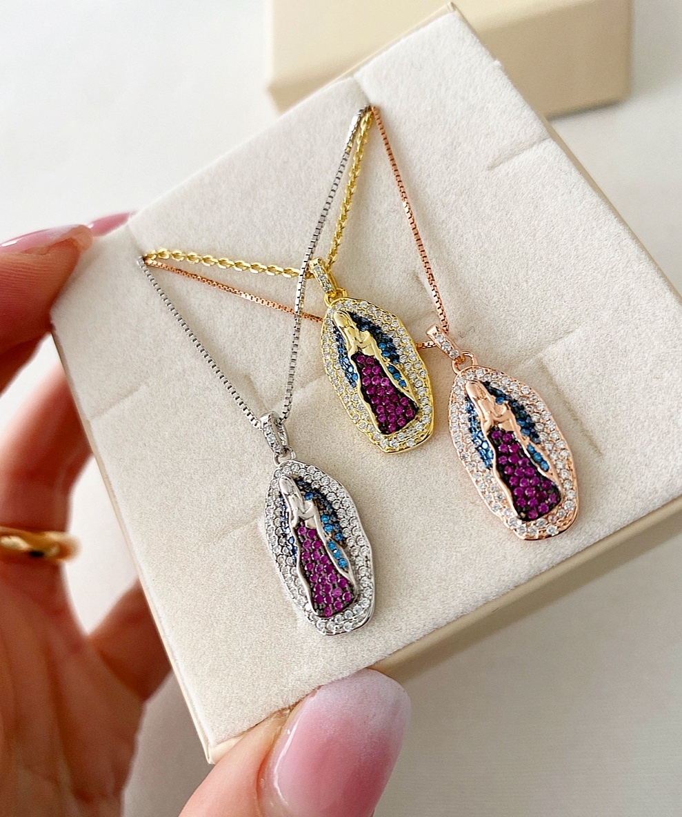Collana madonnina di Guadalupe