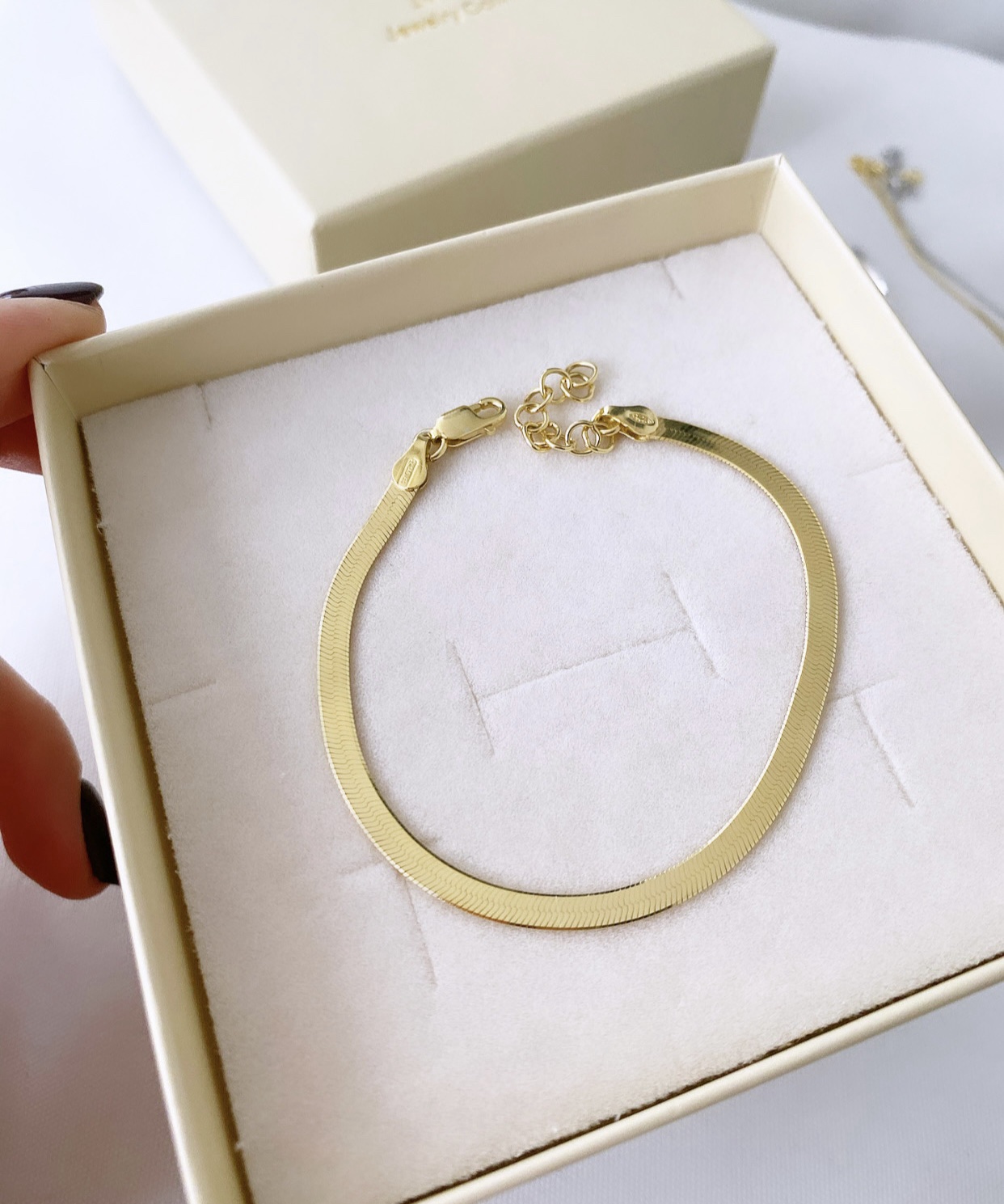 Bracciale spiga piatta Chantal - immagine 5