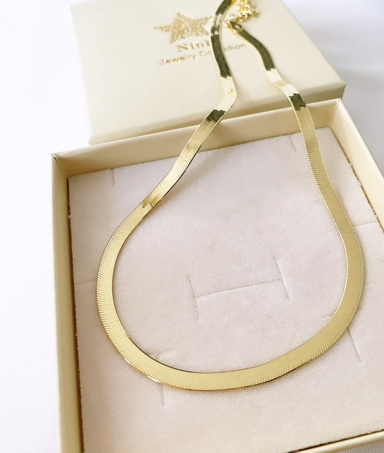 Collana spiga piatta Chantal - immagine 4