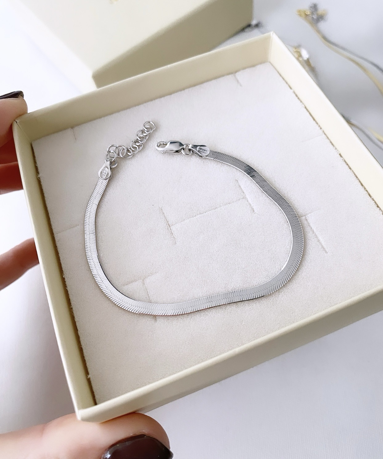Bracciale spiga piatta Chantal - immagine 6