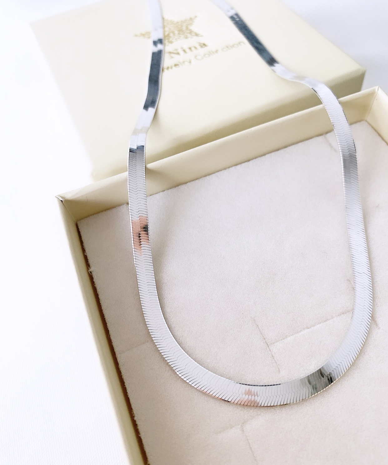 Collana spiga piatta Chantal - immagine 6