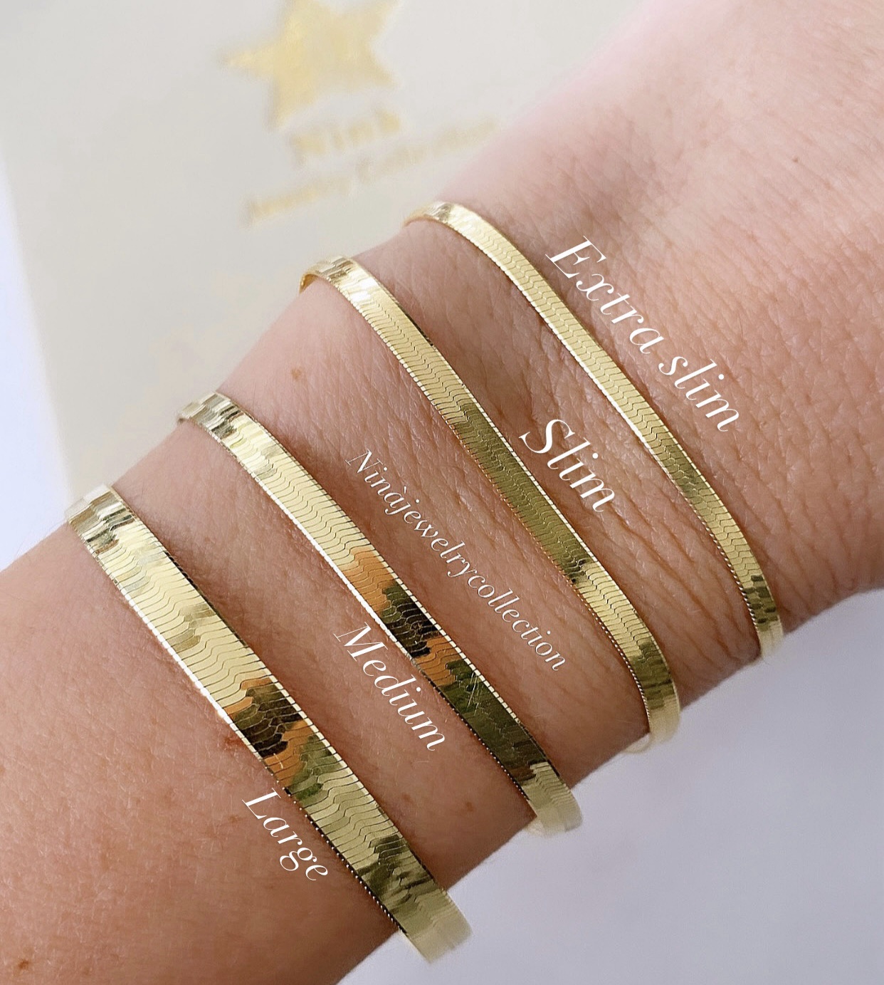 Bracciale spiga piatta Chantal - immagine 11