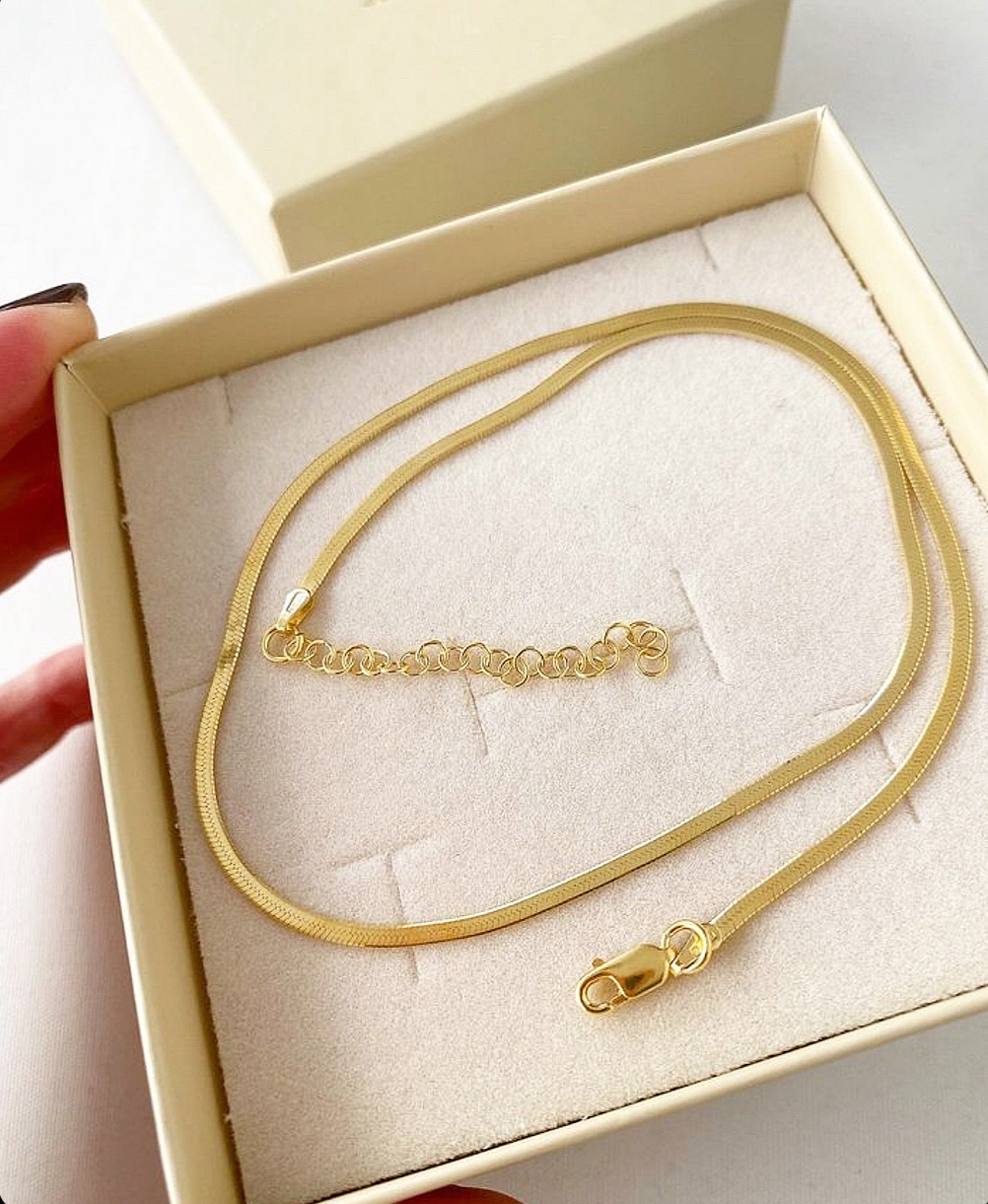 Collana spiga piatta Chantal - immagine 3