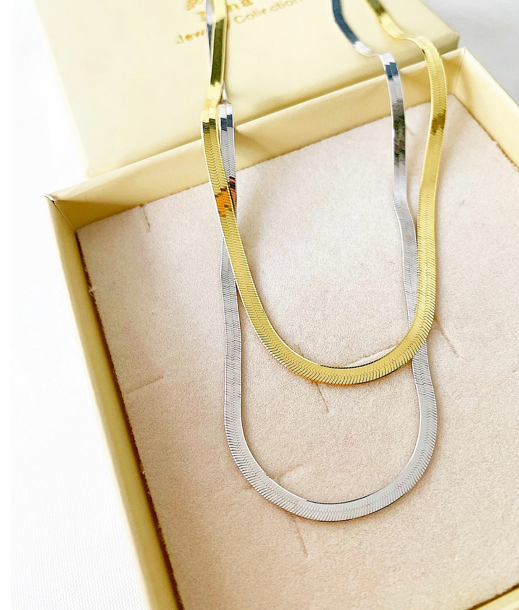 Collana spiga piatta Chantal - immagine 2
