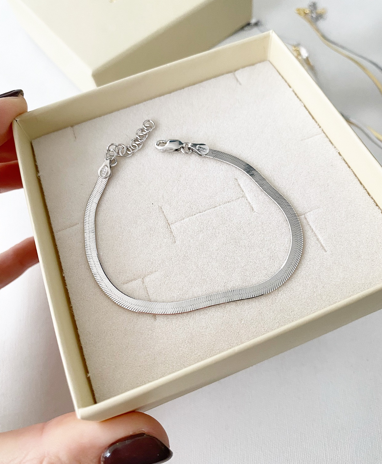 Bracciale spiga piatta Chantal - immagine 2
