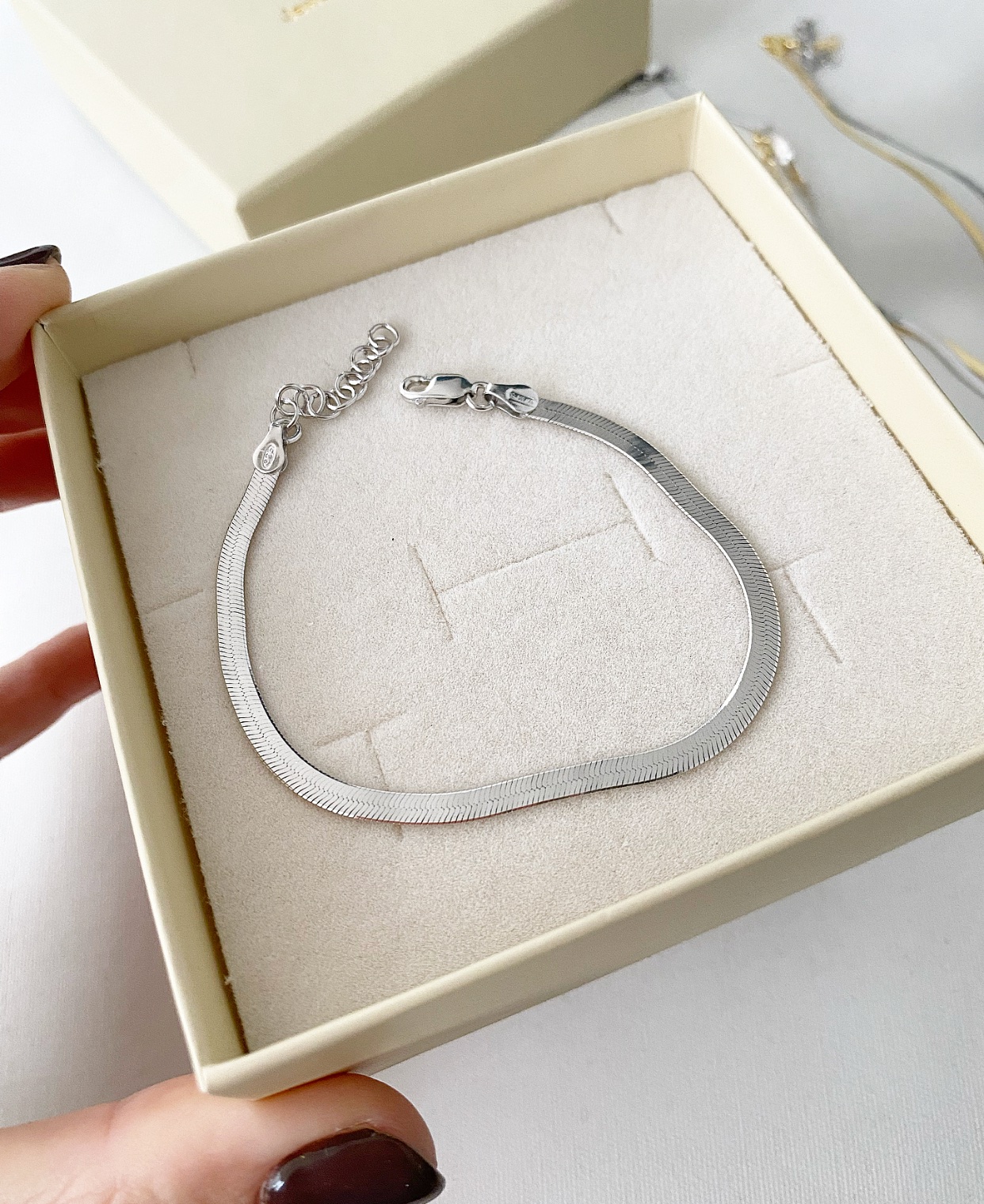 Bracciale spiga piatta Chantal - immagine 7