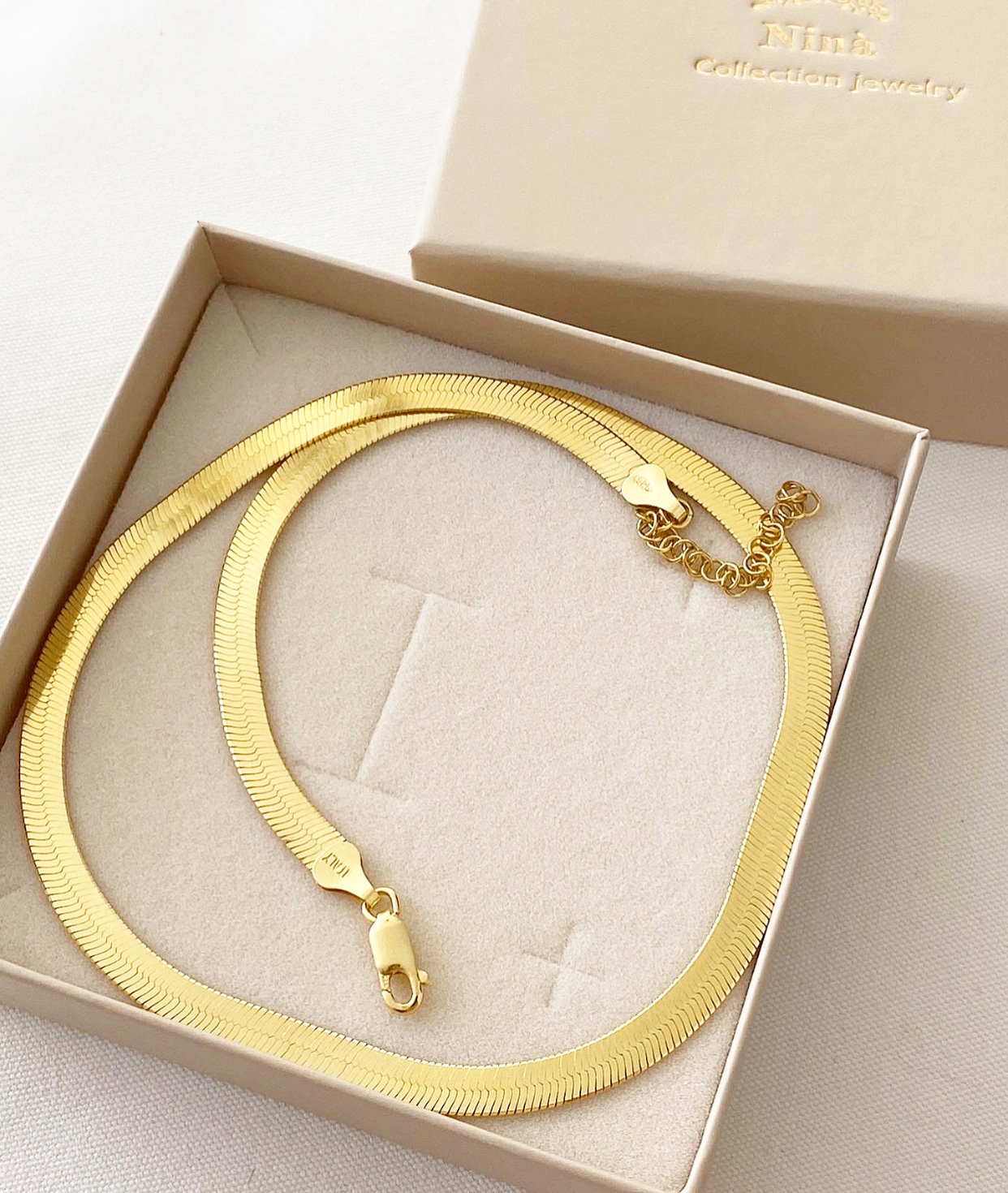 Collana spiga piatta Chantal - immagine 7