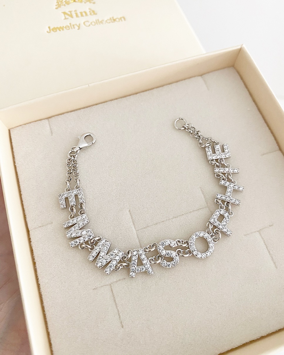 Bracciale morbido personalizzabile due fili