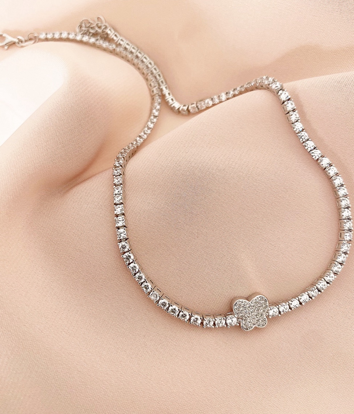 Collana choker farfalla Carolina