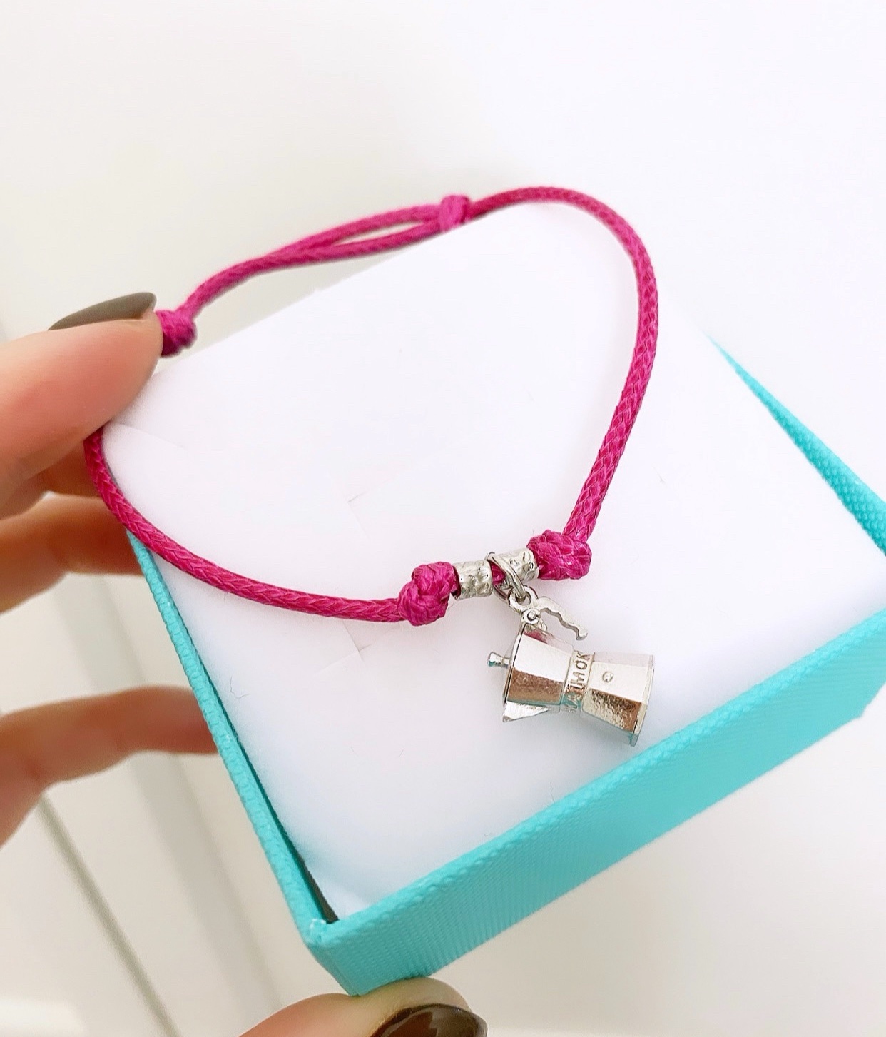 Bracciale pepite con ciondolo a scelta - immagine 8