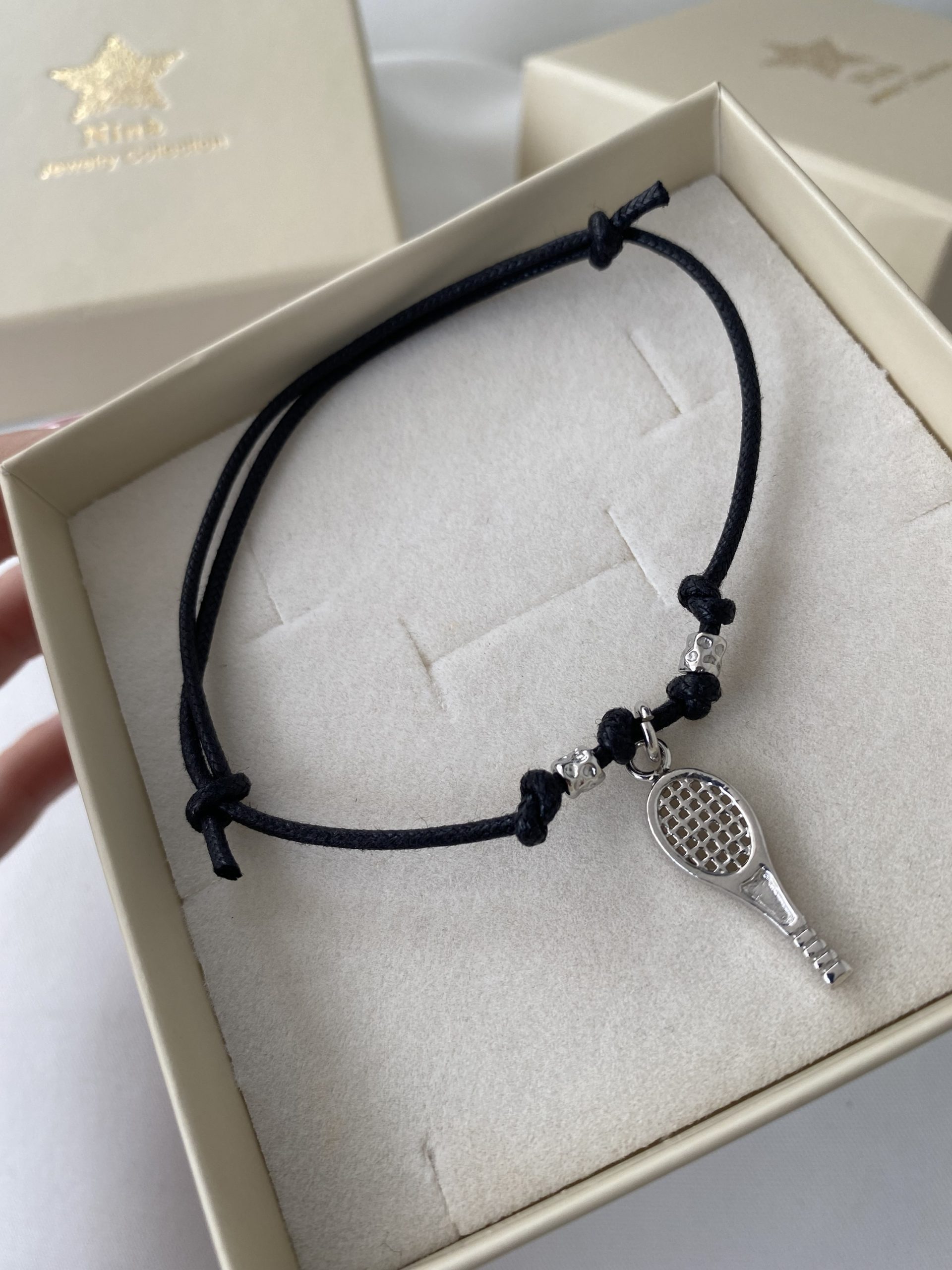 Bracciale pepite con ciondolo a scelta - immagine 5