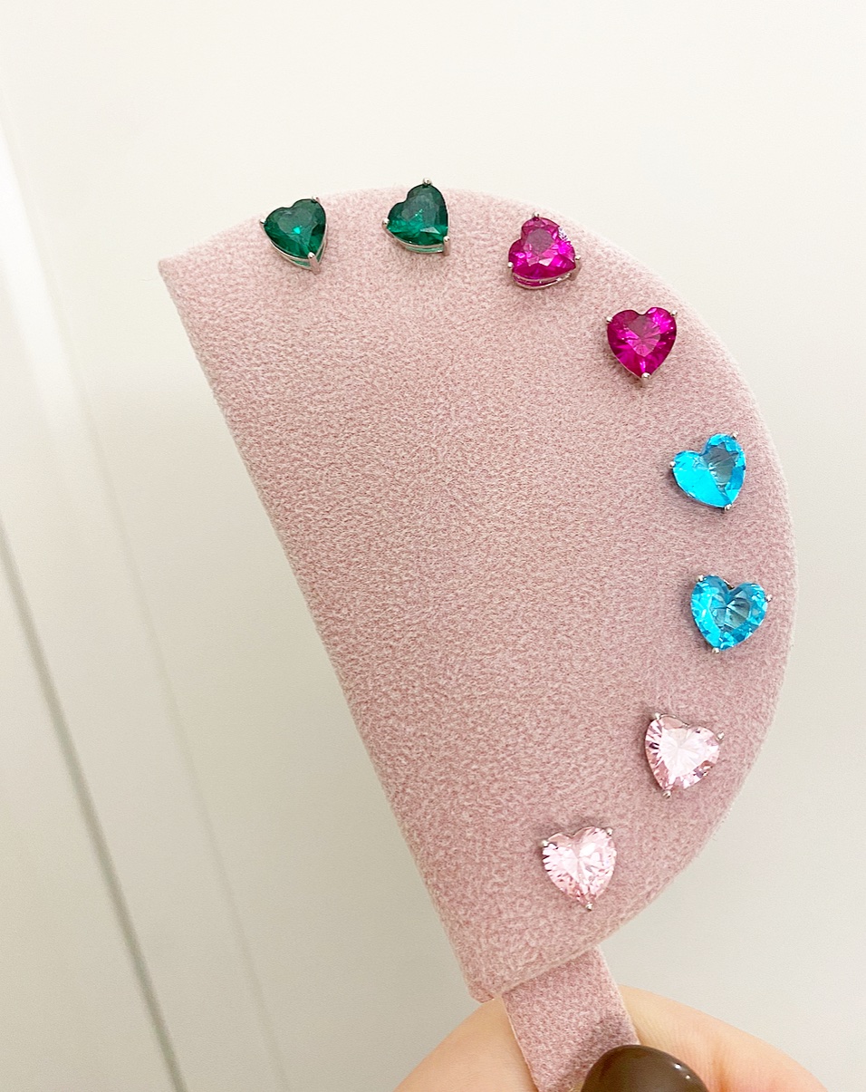 Orecchini coppia cuore Mirta