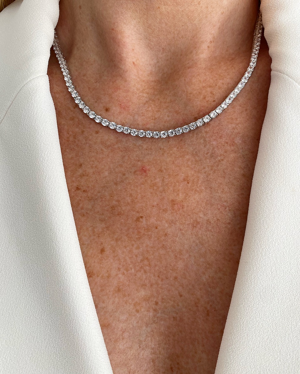 Collana tennis Beatrice - immagine 2