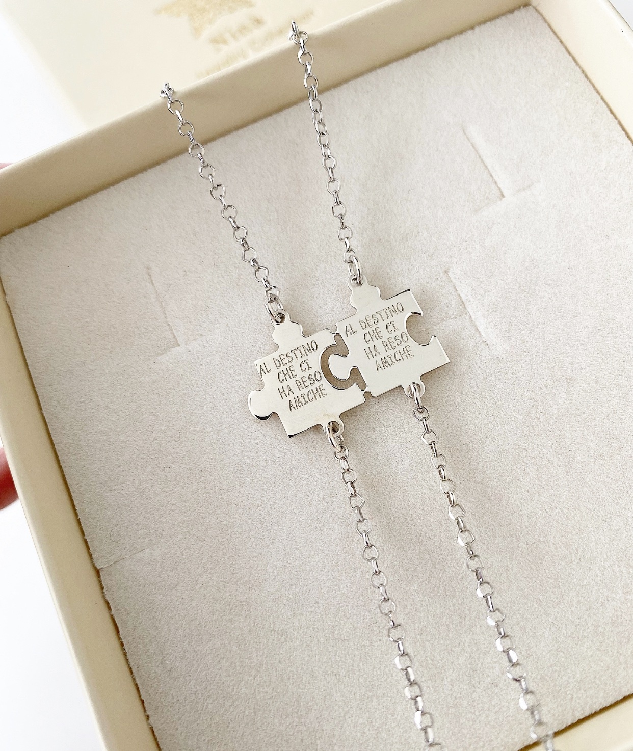 Bracciale puzzle personalizzabile