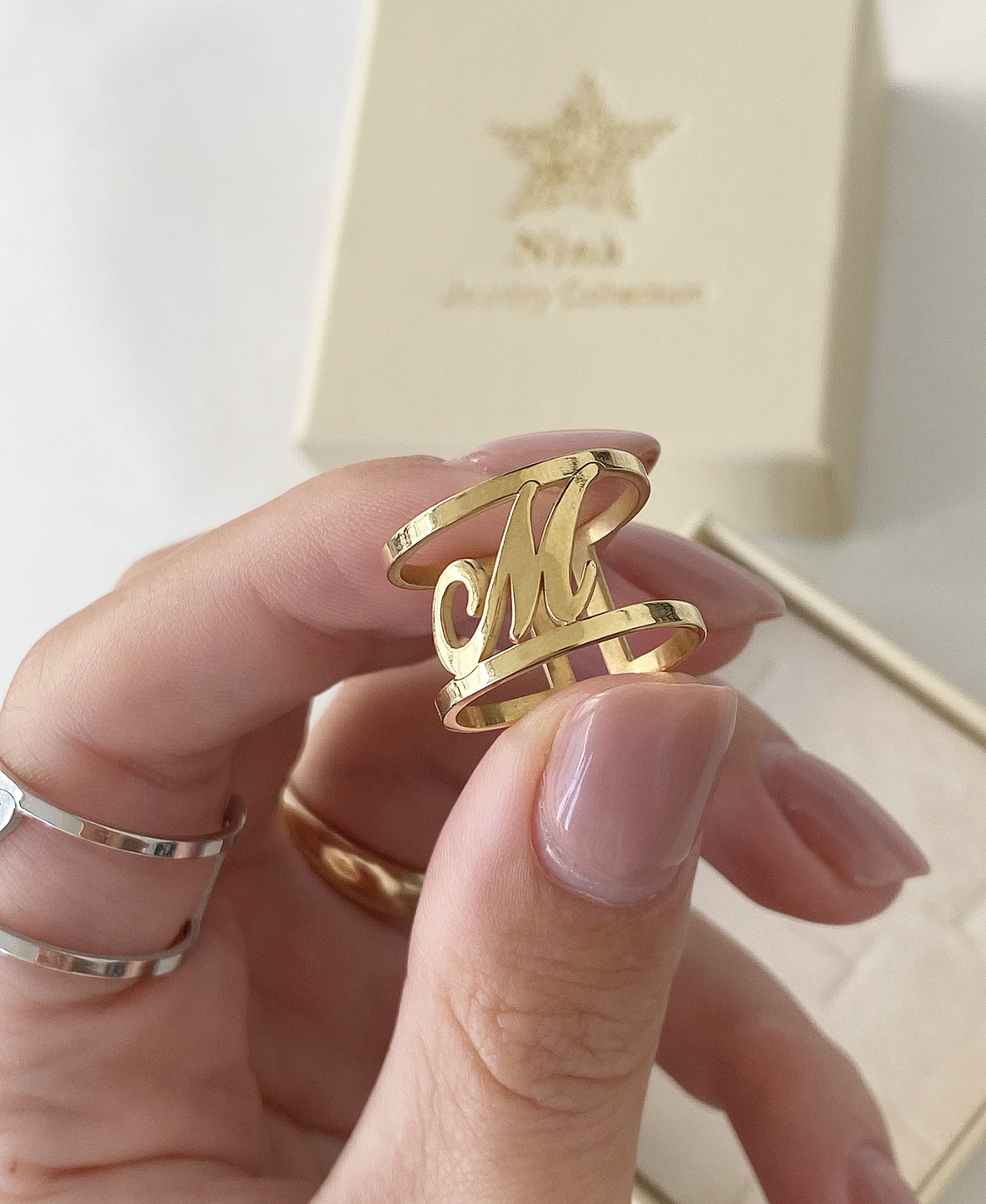 Anello doppio binario personalizzabile - immagine 4