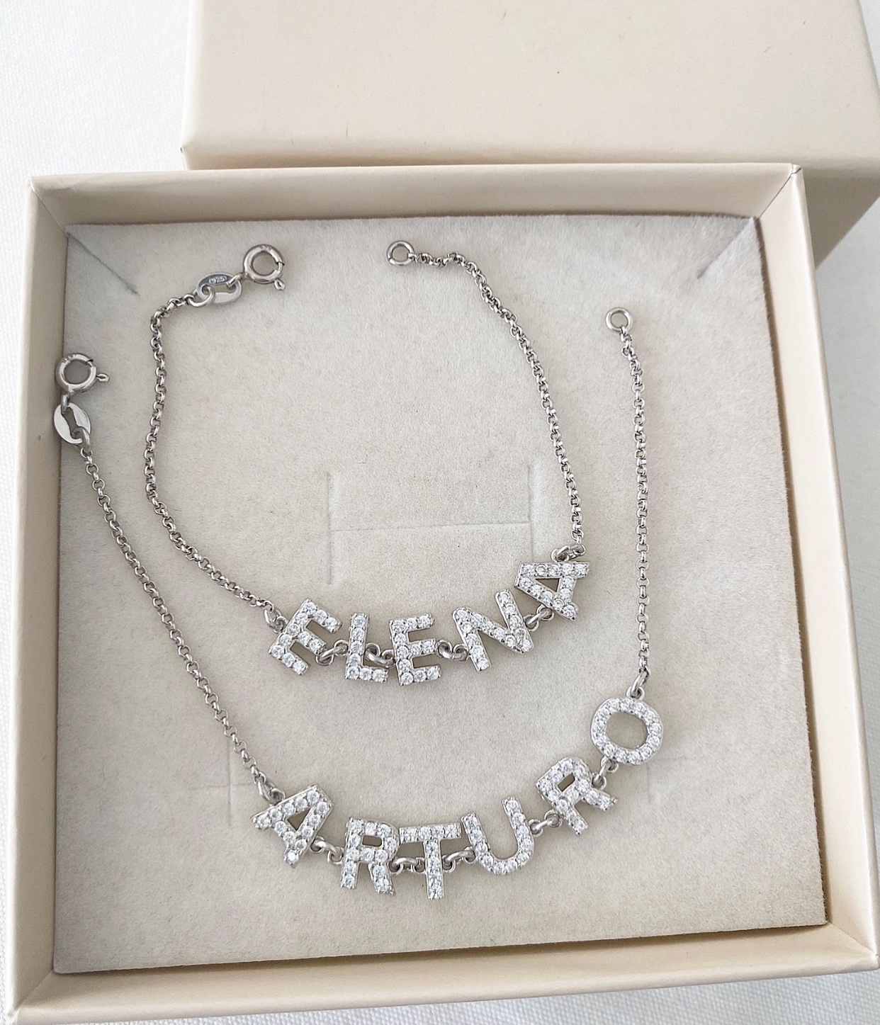 Bracciale personalizzabile morbido un filo