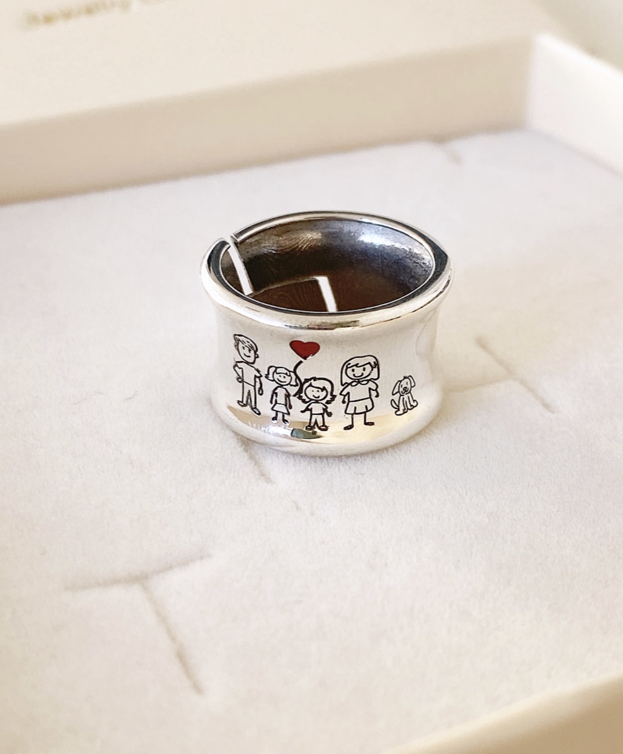 Anello fascia family personalizzabile
