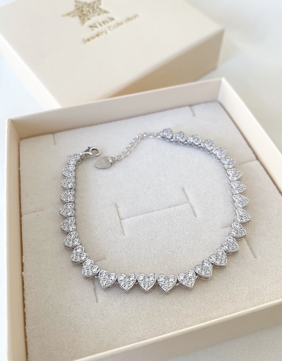 Bracciale cuori Byby