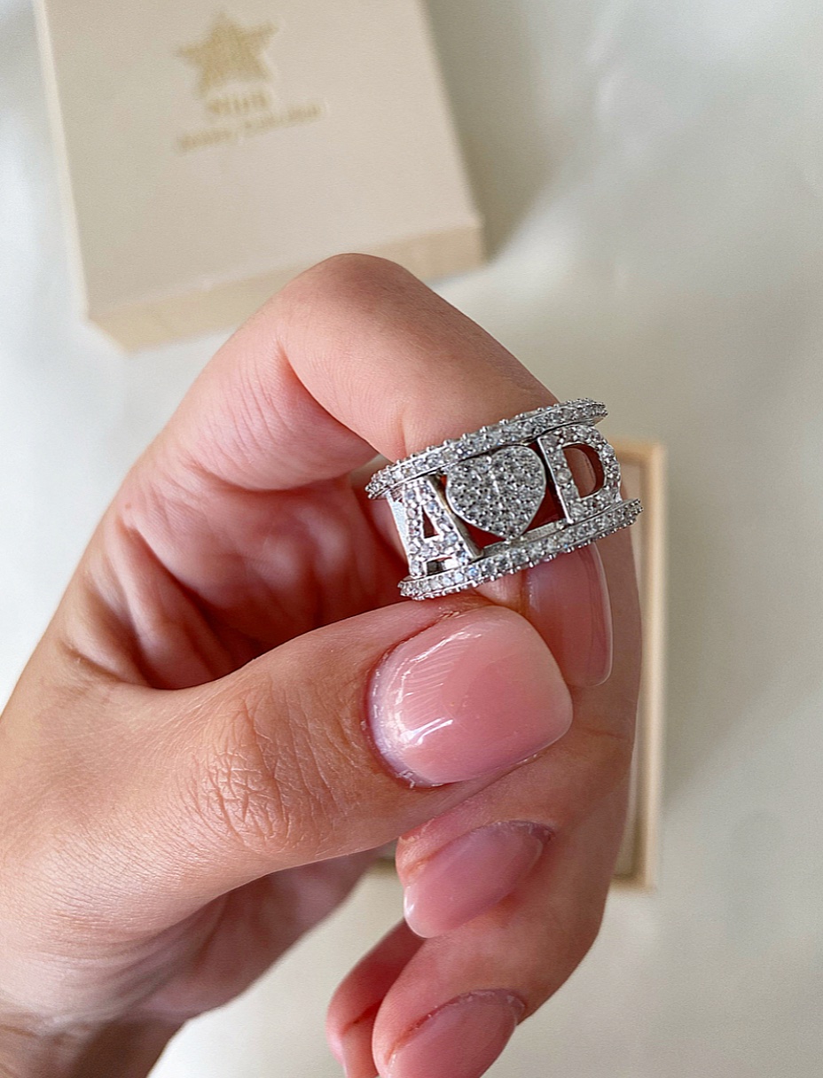 Anello personalizzabile con 3 elementi - immagine 2