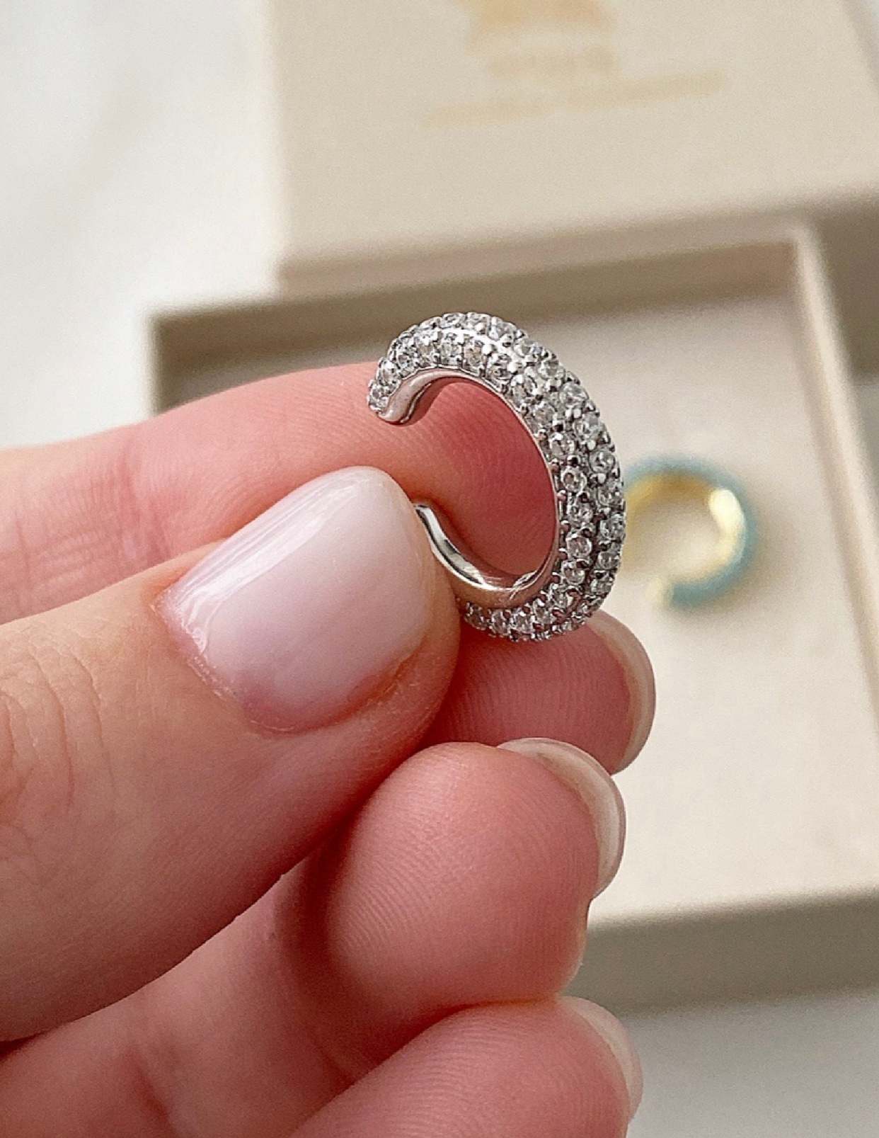 Orecchino ear cuff polsino Aura