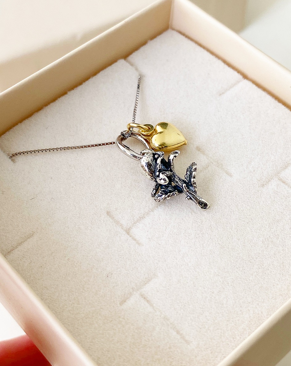 Collana rosa Rinascita - immagine 4
