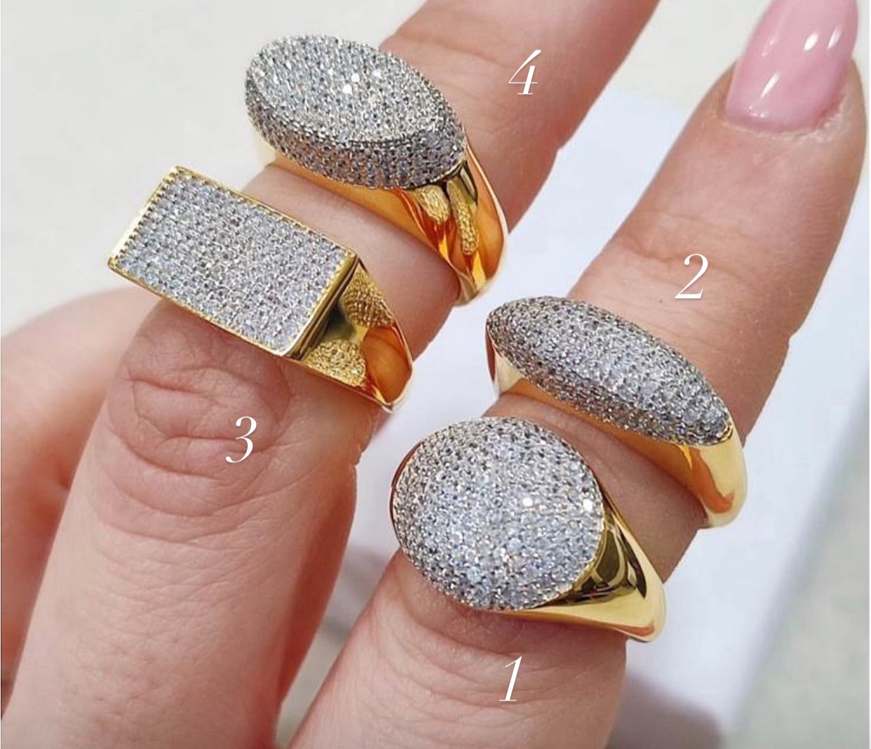 Anello o Chevaliere bicolore Tulum - immagine 2