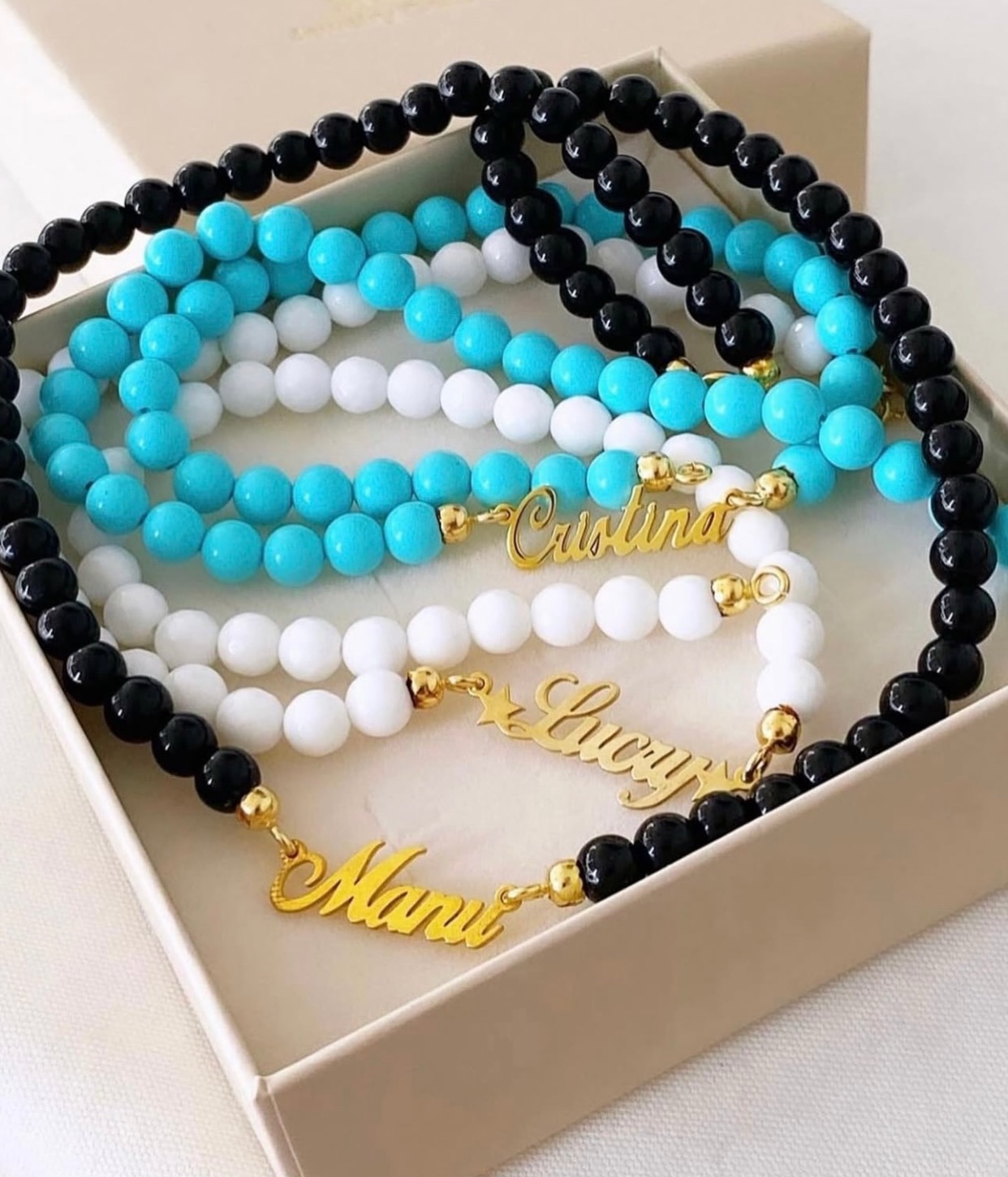 Collana pastellina personalizzabile Lucy