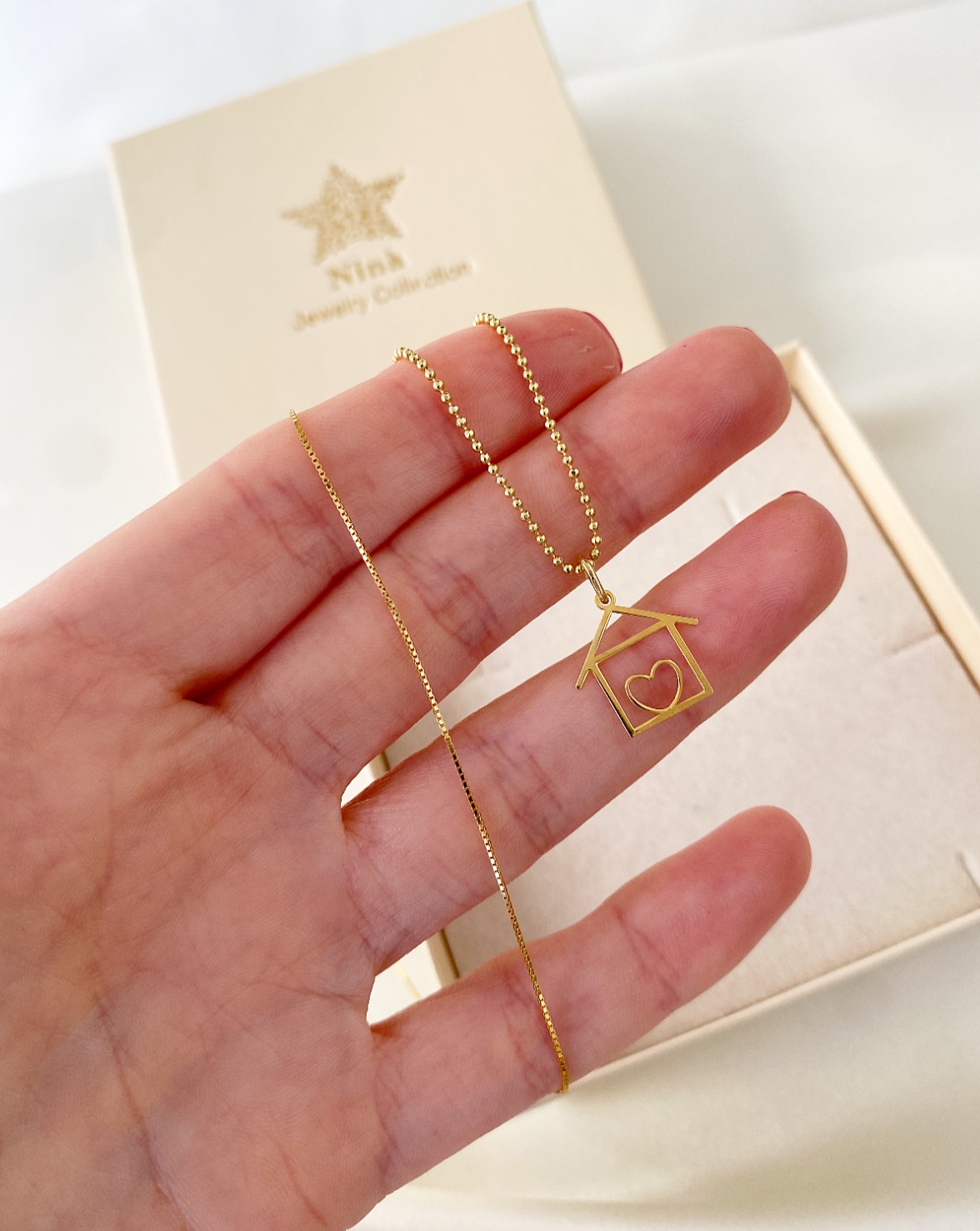 Collana casetta open