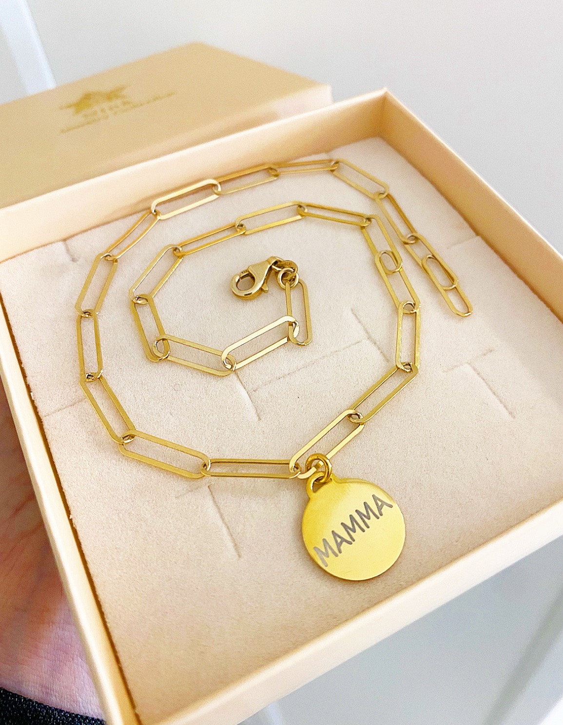 Collana Arya con ciondolo personalizzabile - immagine 2