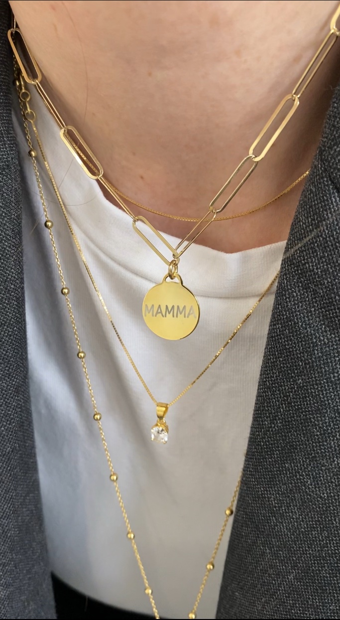 Collana Arya con ciondolo personalizzabile - immagine 4