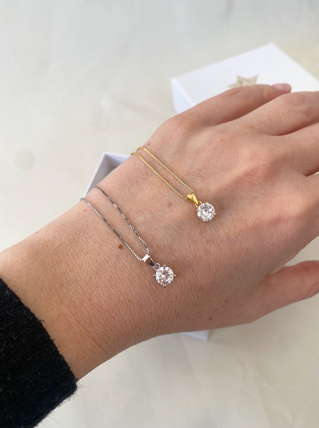 Collana punto luce 5 mm
