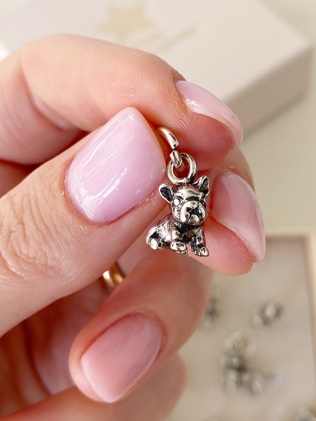 Ciondolo cane bulldog