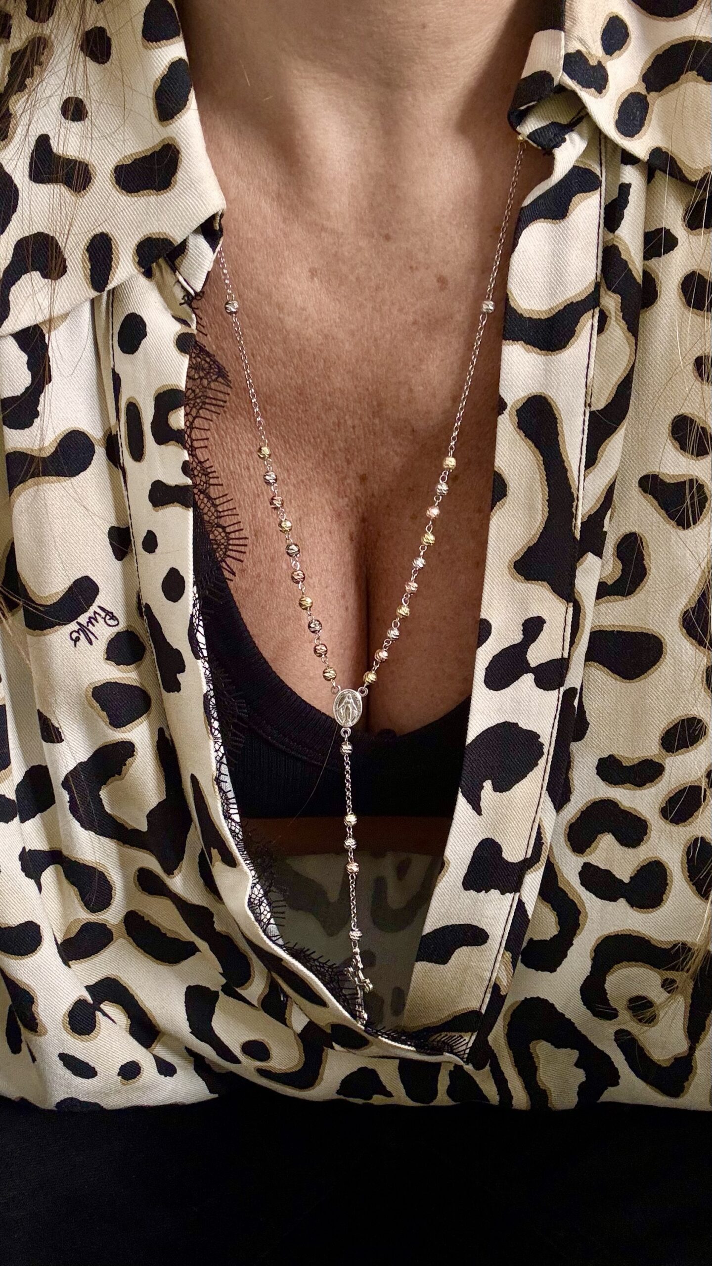 Collana rosario milleluci