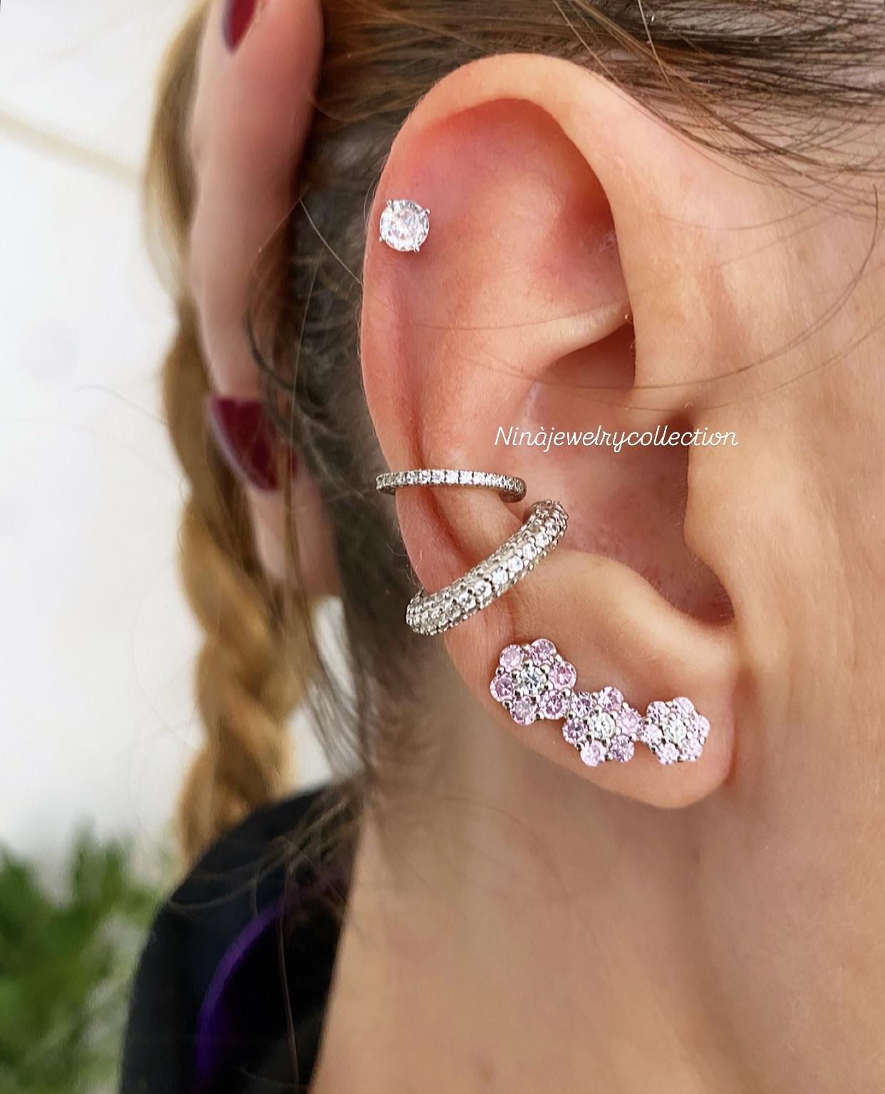 Orecchini coppia ear cuff Magic Fiona - immagine 7