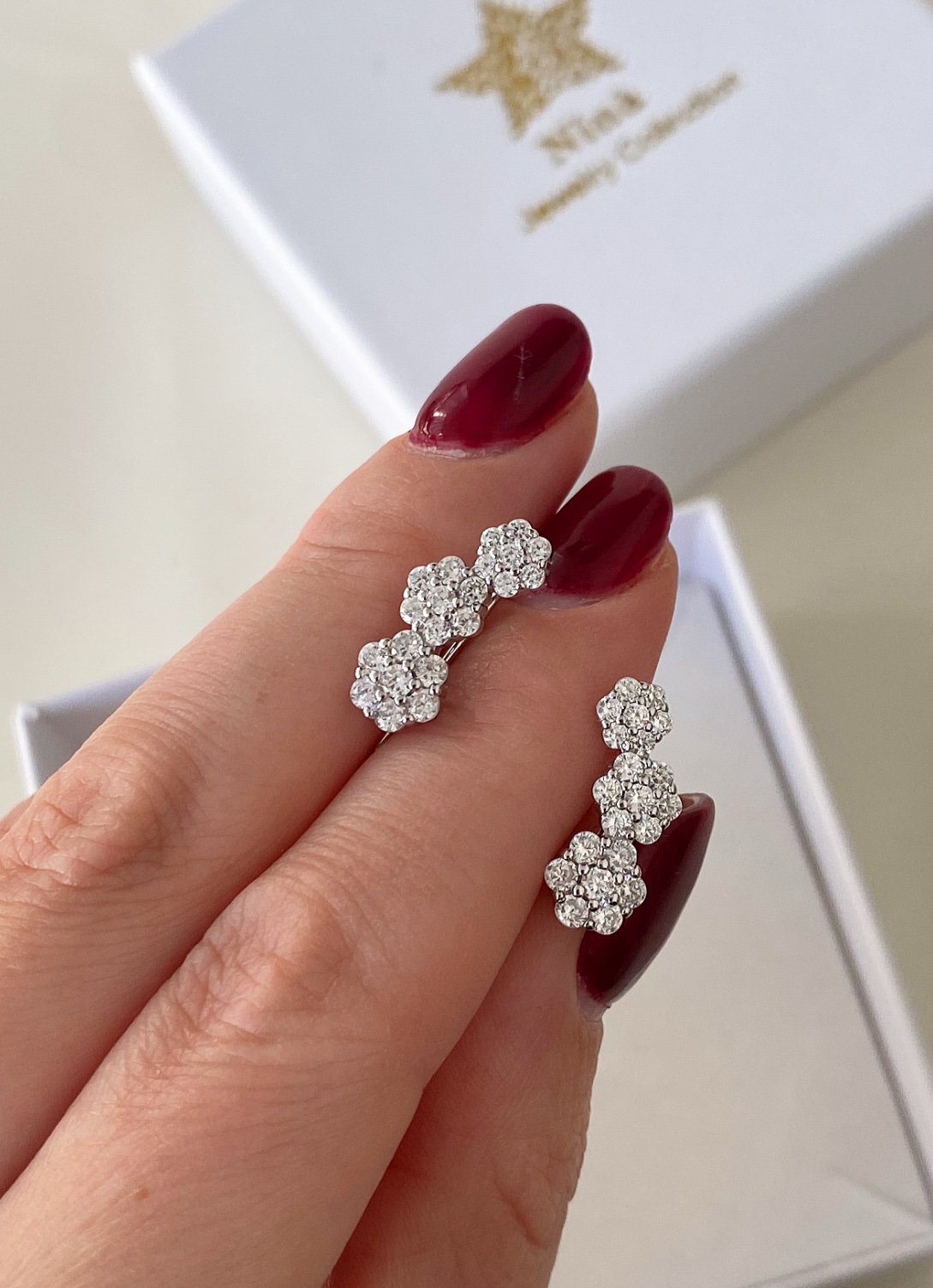 Orecchini coppia ear cuff Magic Fiona