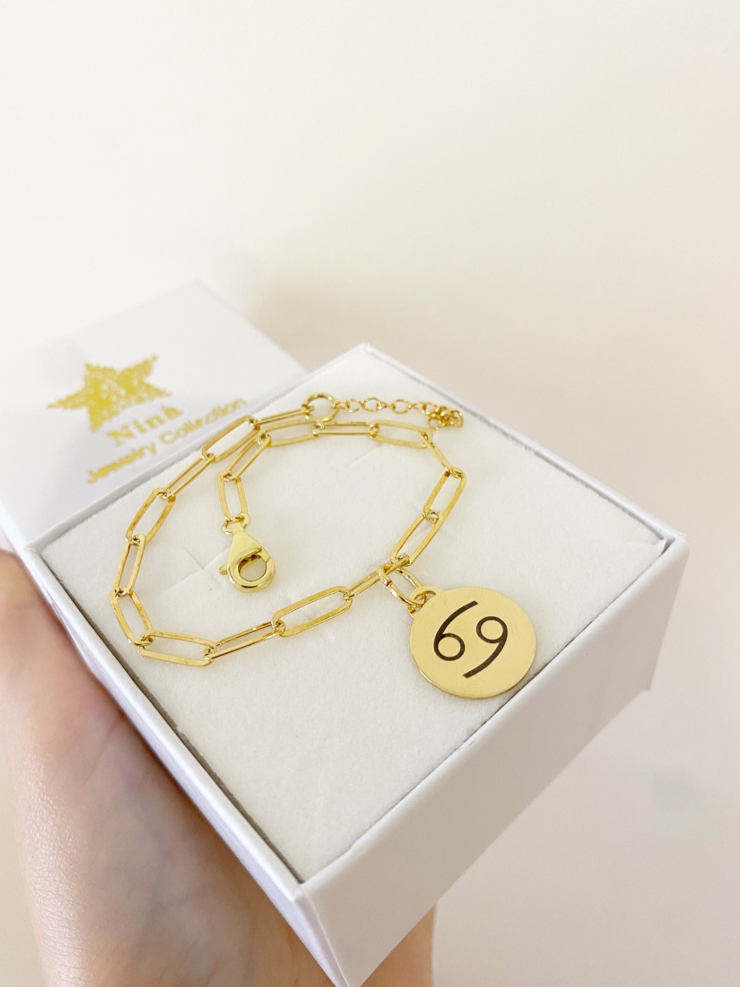 Bracciale catena Arya personalizzabile
