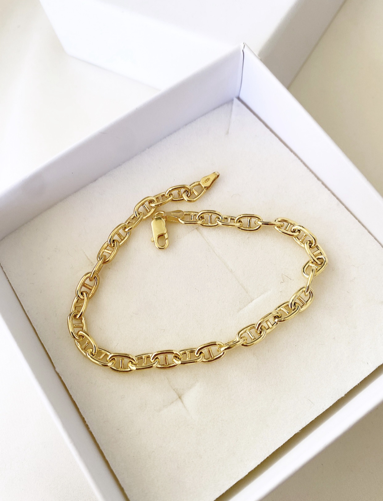 Bracciale maglia marina slim