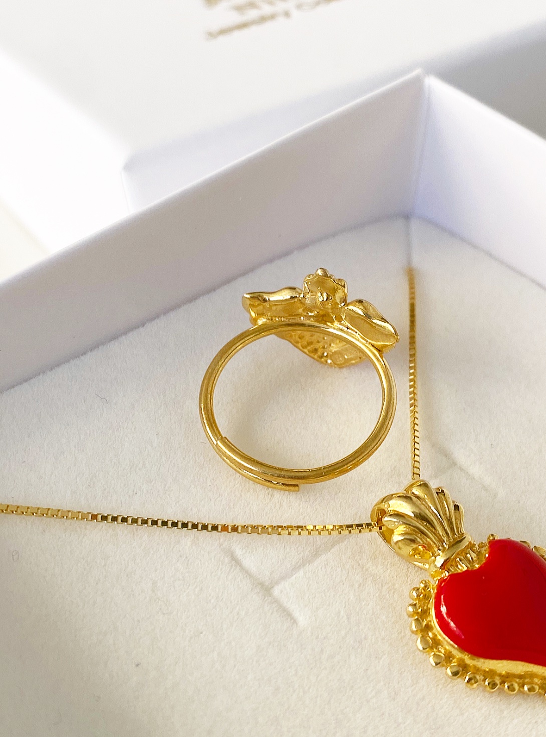 Anello cuore sacro medium - immagine 4