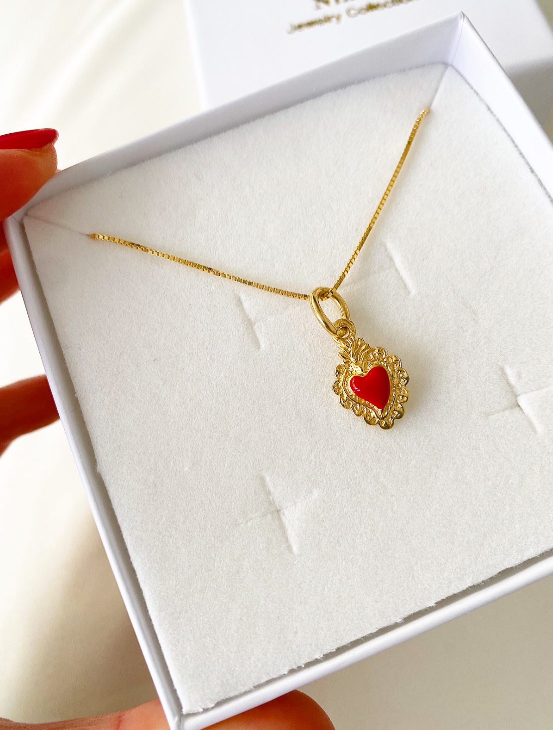 Collana cuore sacro Simonetta