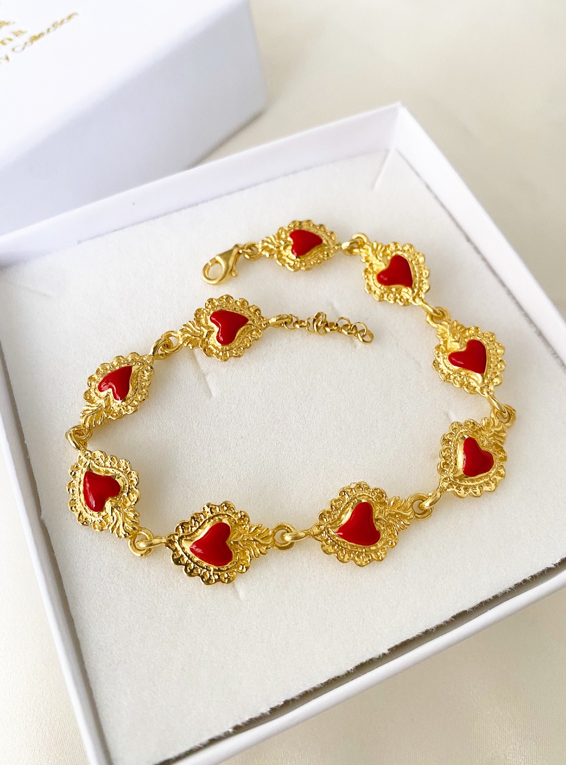 Bracciale cuore sacro