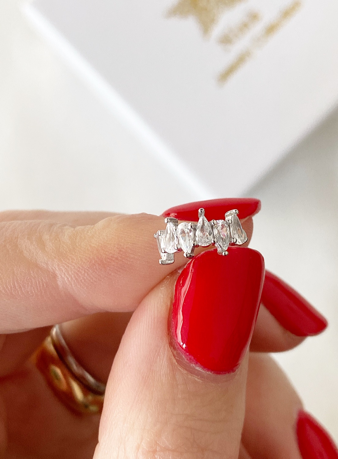 Orecchino ear cuff gocce