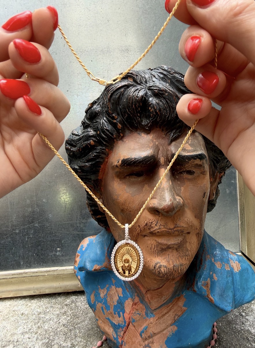 Collana con ciondolo Maradona
