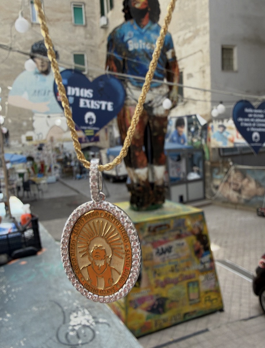 Collana con ciondolo Maradona - immagine 3
