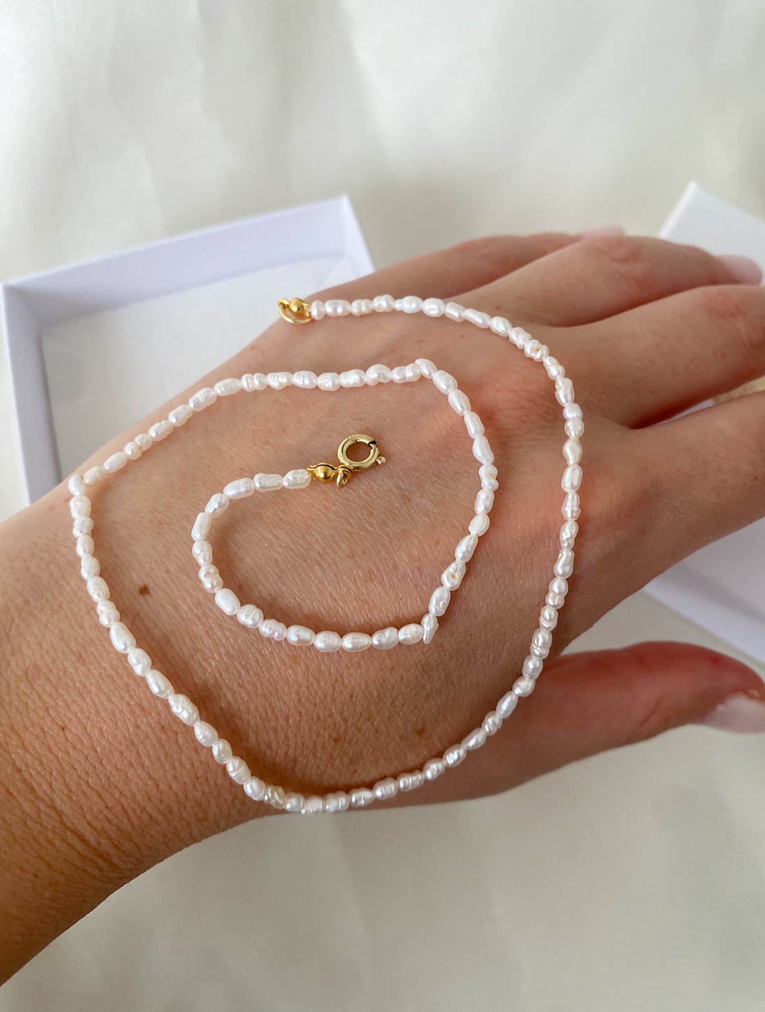 Collana perle di fiume Brezza